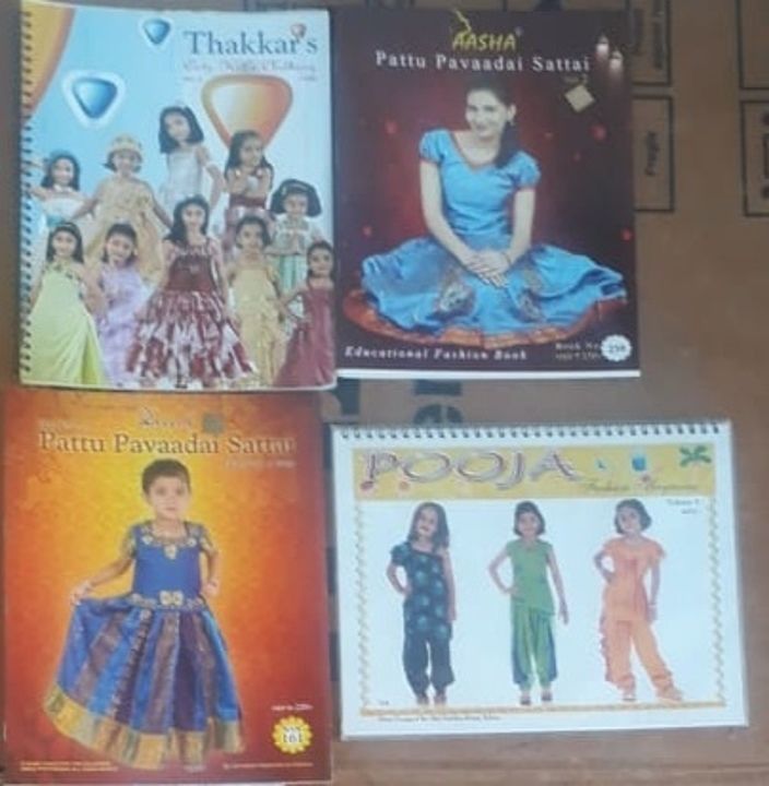 1st time in india 4 books @ 1000RS. KIDS FROCK DESIGN. KIDS PATTU PAVADAI CHHATTAI. KIDS PUNJABI DRE uploaded by business on 6/13/2020