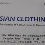 Business logo of Asian Clothing
