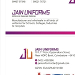 Business logo of Jain uniforms