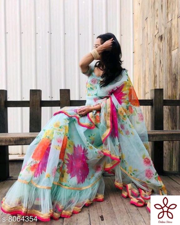 Beautiful Printed saree
Saree  uploaded by business on 3/16/2022