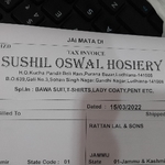 Business logo of Sushil oswal hosiery