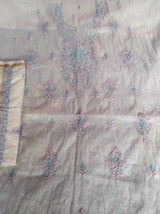 soft chaderi suit dupatta uploaded by business on 3/17/2022