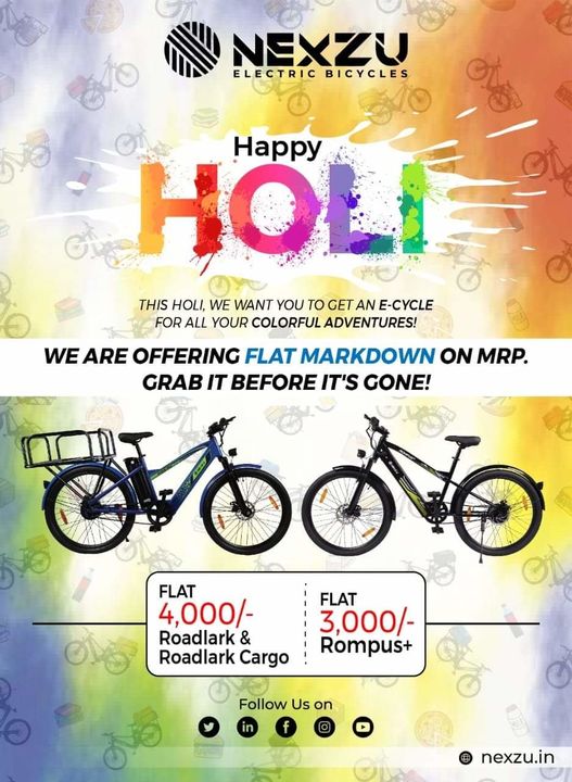 Post image Holi offer. Please contact for retail or wholesale dealer. This offer for dealer and customer also.