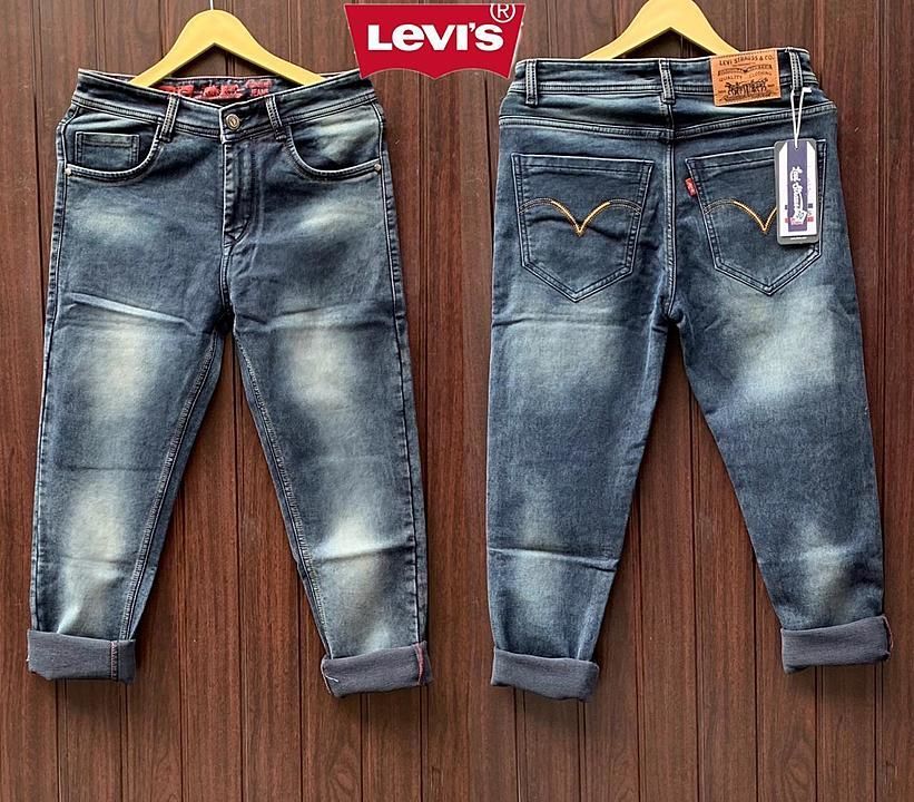 *Levi's Denim Jeans✅ *


*SIZE--30-32-34-36 (SLIM FIT) ✅*


*2 Shades 😍*


 uploaded by business on 10/14/2020