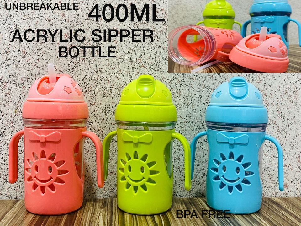 400ML Acrylic Slipper Bottle  uploaded by Siddhi Telecom on 3/17/2022