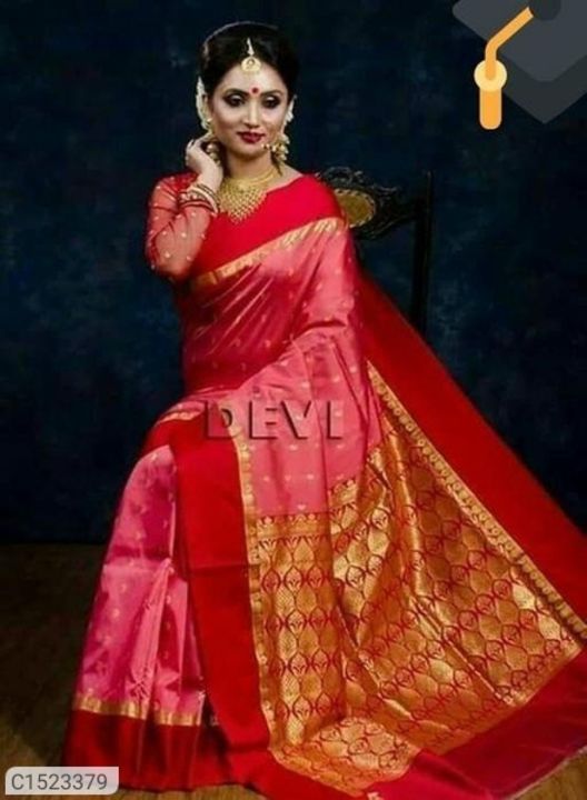 Banarasi silk kanjivaram saree uploaded by business on 3/17/2022