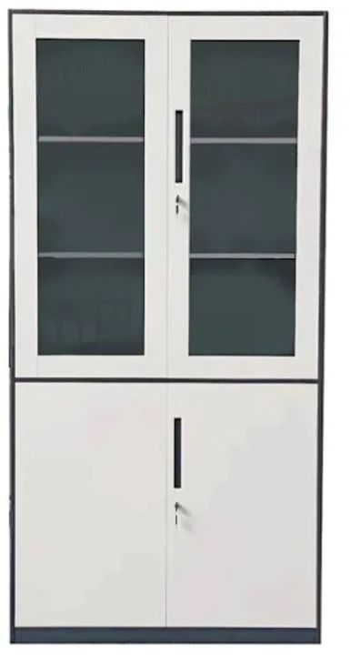 Glass door cabinet uploaded by Vinod Steel and wooden furniture  on 3/17/2022
