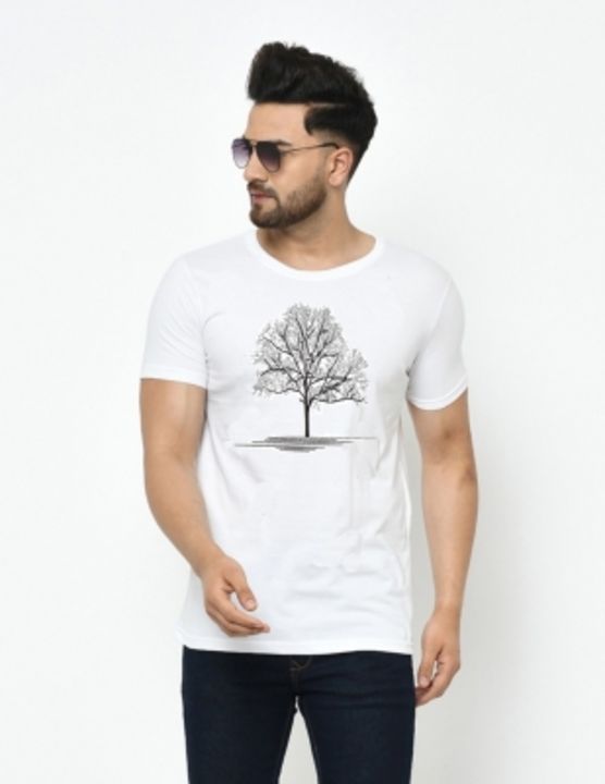 Print Men White T-Shirt   uploaded by Suvendu International on 3/17/2022
