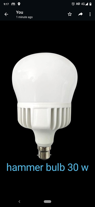 Hammer led bulb uploaded by Shinecraft techno solutions on 3/17/2022
