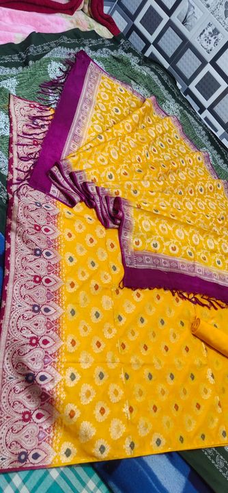 Banarasi silk katan suits  uploaded by business on 3/17/2022