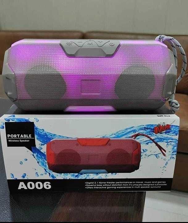 A006 bluetooth speaker uploaded by business on 10/14/2020