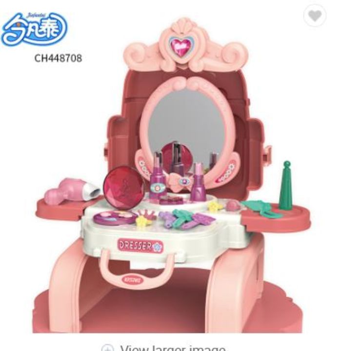 Kids fashion table  set with mirror uploaded by business on 3/18/2022