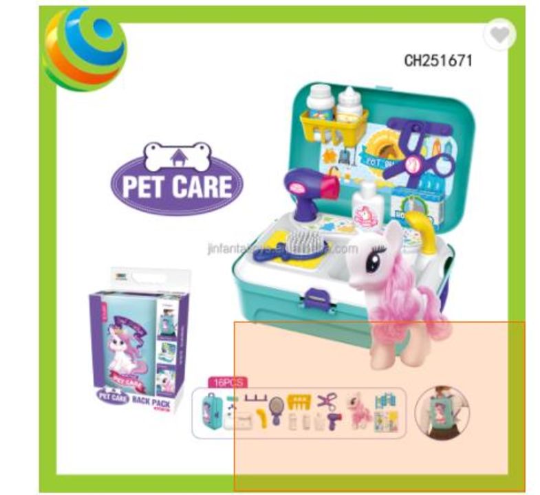 Unicorn play set for kids uploaded by business on 3/18/2022