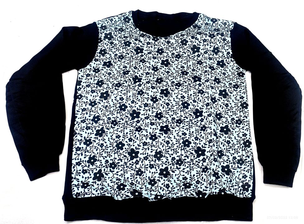 T SHIRT full sleeve size free stylish latest design full sleeve set uploaded by Ready made garments on 3/18/2022