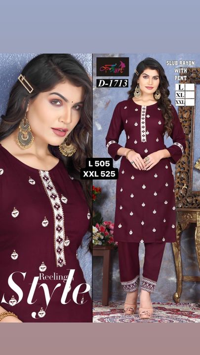 Post image I want 4 pieces of Kurti.