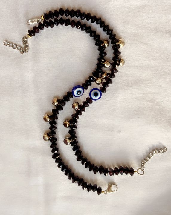 Evil eye anklet pair uploaded by Swarg collection on 3/19/2022