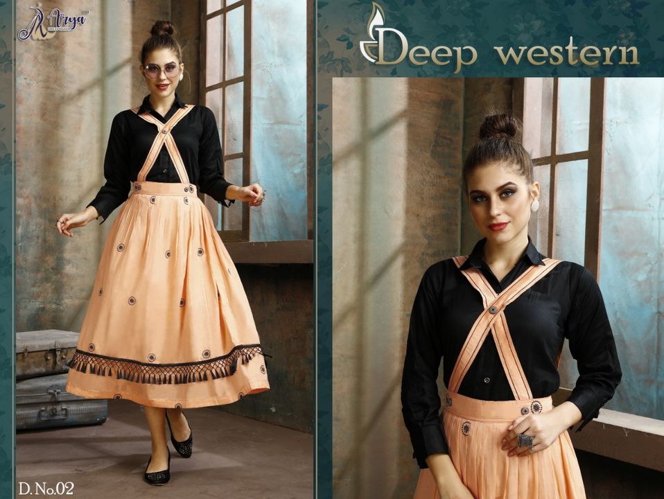 New designer  western wear  uploaded by Arya dress maker on 3/19/2022