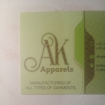 Business logo of A K APPARELS