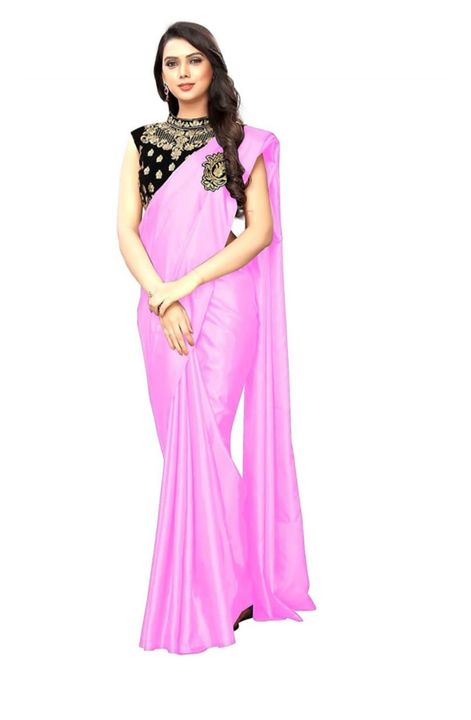 Post image I want 2 pieces of Baby pink and yellow colour satin saree.