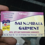 Business logo of Sai namrata garments
