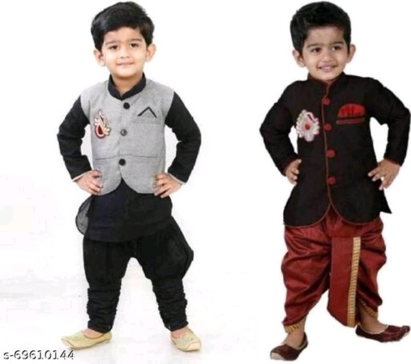 Baby Sherwani Set uploaded by Thiyaash collection on 3/19/2022