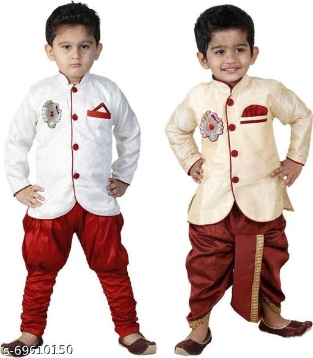 Baby Sherwani Set uploaded by Thiyaash collection on 3/19/2022