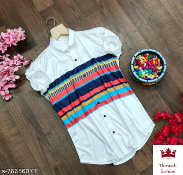 Stylish shirt uploaded by Thiyaash collection on 3/20/2022