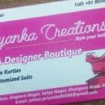 Business logo of Priyanka Creations