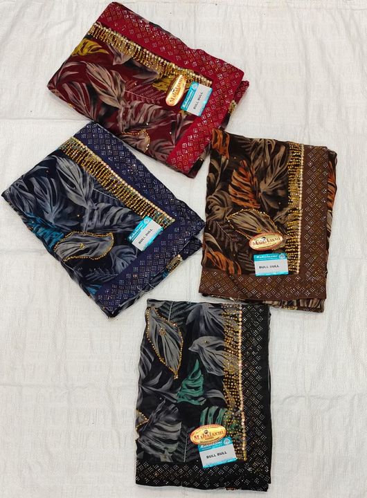 Fancy sarees uploaded by SANJAY TEXTILES  on 3/20/2022