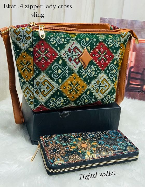 Sling purse and wallet combo uploaded by Pari collection on 3/20/2022