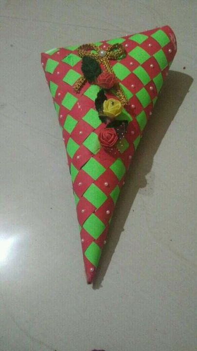 Engagement sugar cone uploaded by Shraddha creations on 3/20/2022