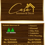 Business logo of Casa Interiors and Decor