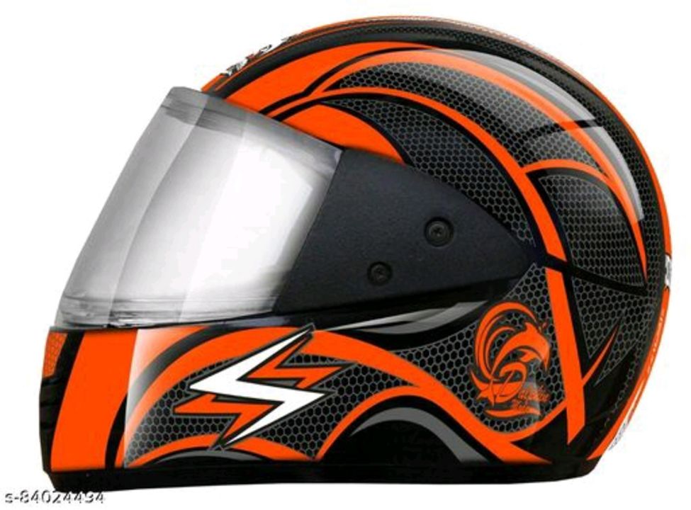 DALPHIN MODA Full FACE Helmet [ Size : M ] Motorbike Helmet, 6 Jali, Black, High Impact Shell, ISI : uploaded by Technology on 3/21/2022
