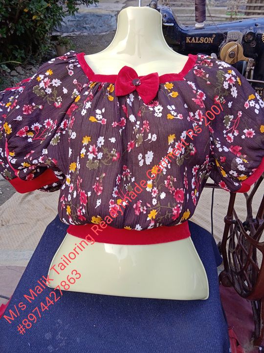 Butterfly 🦋 tops uploaded by M/S Malik Tailoring Readymade Garment on 3/21/2022