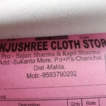 Business logo of Manju shree cloth stores