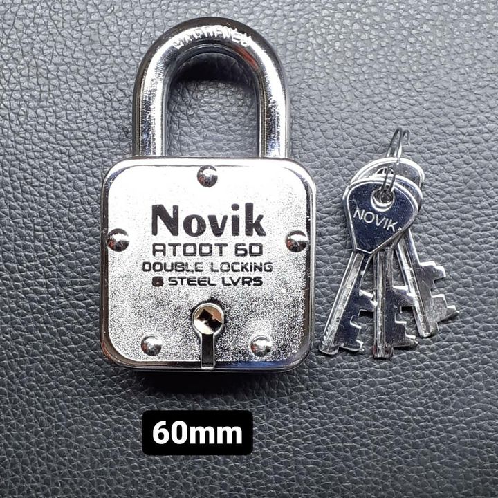 Atoot 60mm pad lock uploaded by NOVIK LOCKS & HARDWARE on 3/21/2022