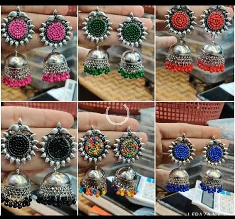 Tops jhumki uploaded by S.N.Handicrafts on 10/14/2020