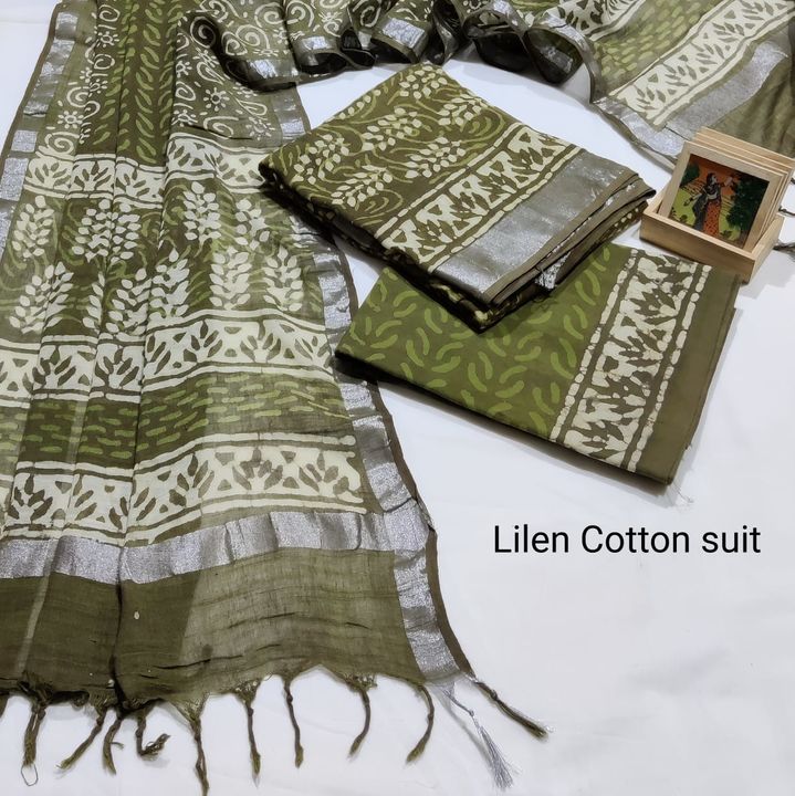 Product image with price: Rs. 950, ID: linen-cotton-suit-9ac42b7c