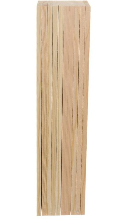Natural Pine Wood Rectangle Board Panel for Arts Craft 200x40x6 MM ( 100 Nos)  uploaded by PRAVI ENTERPRISE on 3/21/2022