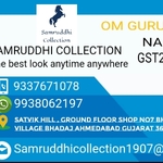 Business logo of Samruddhi Collection Sin2019