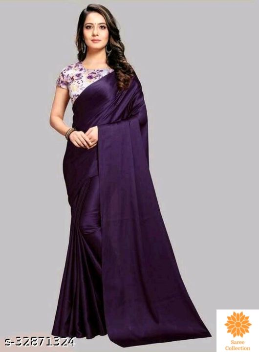 Satin silk saree uploaded by business on 3/22/2022