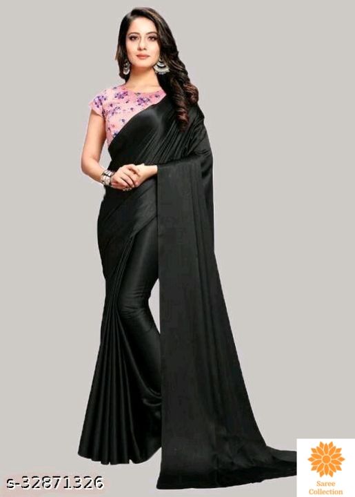 Satin silk saree uploaded by business on 3/22/2022