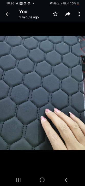 Post image Now 7D car mats available in new imported Fabricfor those who prefer quality. It's available with FusionIf you are interested whatsapp me +91 98998 24050 or for more details you can contact on this no 9313546365