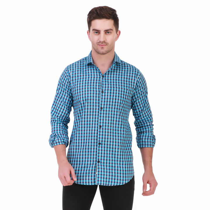 Check shirt uploaded by business on 3/22/2022