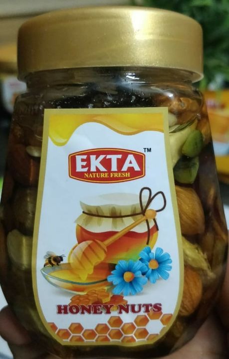 Ekta Raw Honey with Mix Dry fruits uploaded by Zohran Naturals Marketing Pvt Ltd on 3/22/2022