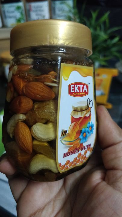 Ekta Raw Honey with Mix Dry fruits uploaded by Zohran Naturals Marketing Pvt Ltd on 3/22/2022