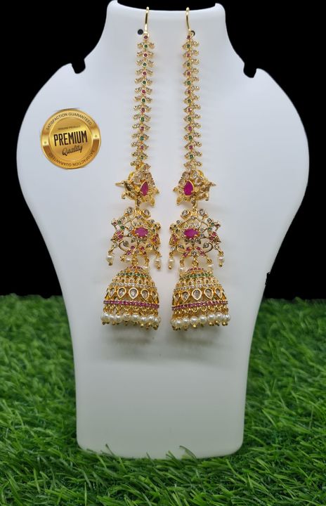 Earrings with mateelu uploaded by Ashidhan collections on 3/22/2022