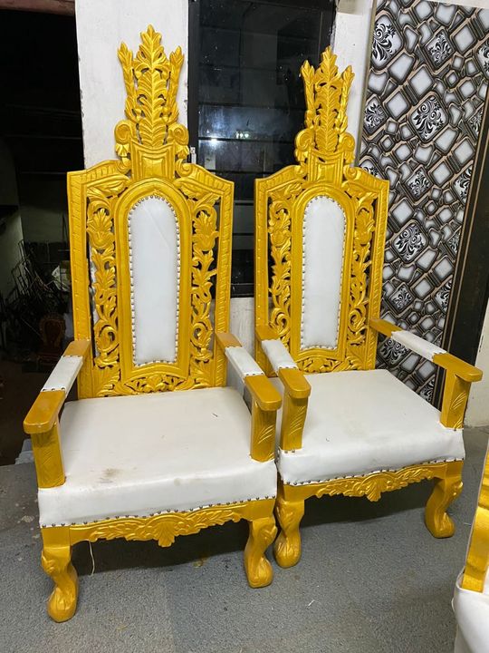 Saharnpur jaimala chair uploaded by LIMRAART on 3/22/2022