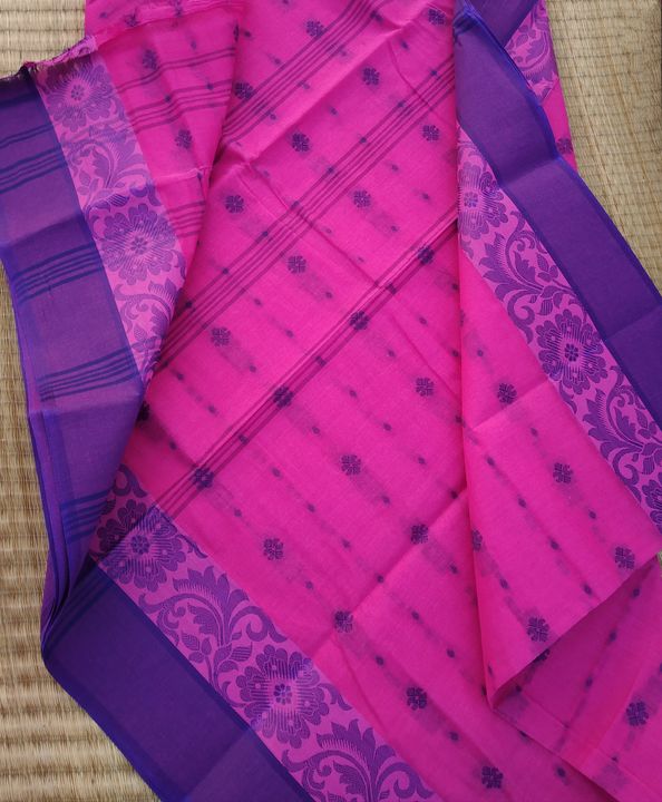 Pure Cotton Tant Saree uploaded by business on 3/22/2022