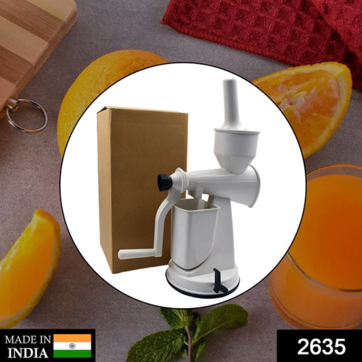2635 Manual Plastic Fruit and Vegetable Juicer for Kitchen uploaded by DeoDap on 3/22/2022